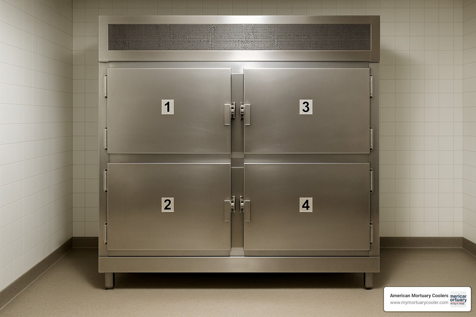 The Complete Guide to Finding a Four Body Mortuary Cooler - American Mortuary Coolers & Equipments The Complete Guide to Finding a Four Body Mortuary Cooler - American Mortuary Coolers & Equipments